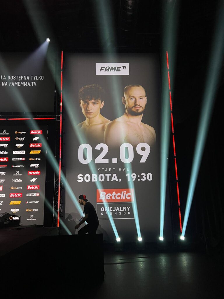 scenografia MMA