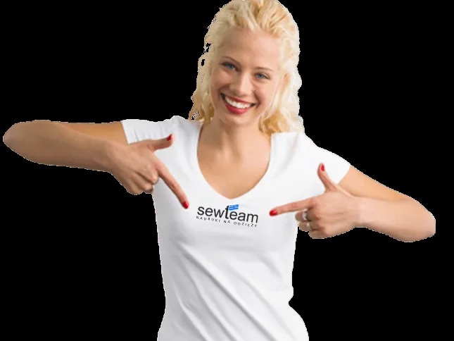 Koszulka z nadrukowanym logo SEWTEAM