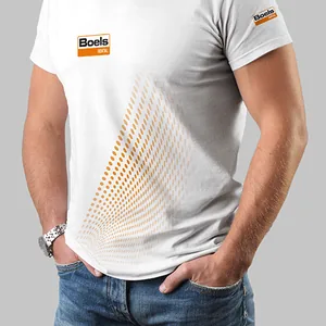Koszulka z nadrukiem i logo Boels na rękawie